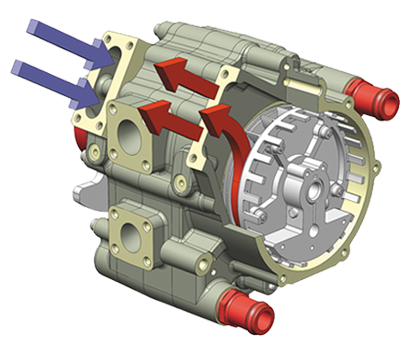 AIE UK's patented SPARCS (Self-Pressurising-Air Rotor Cooling System