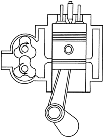 Diesel engine diagram