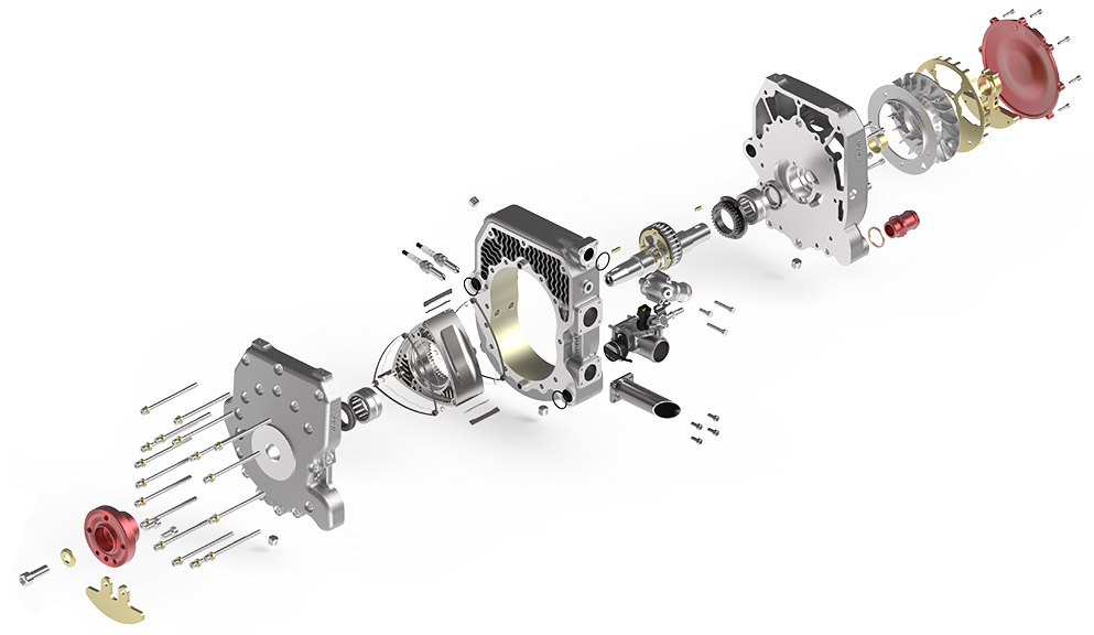 advanced drone engine components