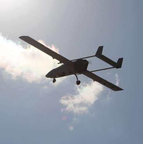 US Air Force Research Laboratory AFRL UAV engine Flight Testing - Flying image 3
