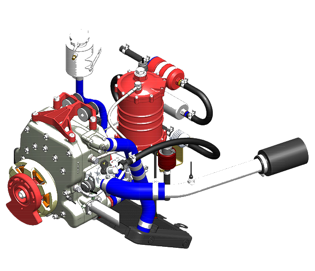 225CS-017-UAV-engine