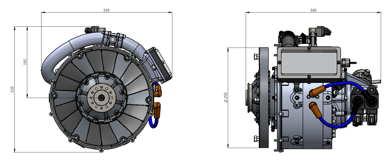 225ACS - Wankel Rotary Engine | Air-Cooled & Compact | Advanced ...